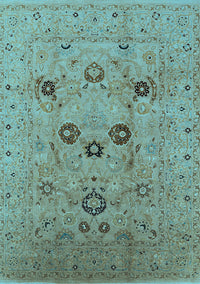 Oriental Light Blue Industrial Rug, urb3172lblu