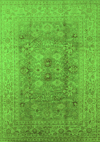 Oriental Green Industrial Rug, urb3173grn