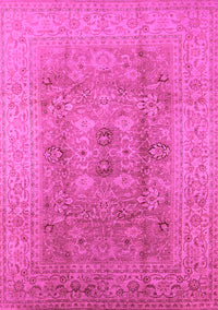 Oriental Pink Industrial Rug, urb3173pnk