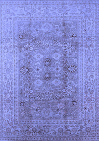 Oriental Blue Industrial Rug, urb3173blu