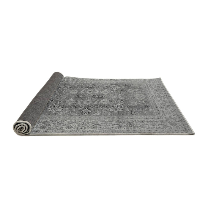 Sideview of Oriental Gray Industrial Rug, urb3173gry