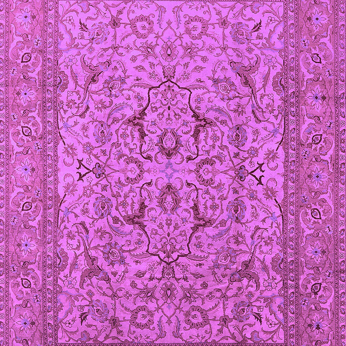 Machine Washable Oriental Purple Industrial Area Rugs, wshurb3174pur