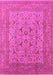 Oriental Pink Industrial Rug, urb3174pnk