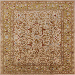 Square Machine Washable Industrial Modern Brown Sand Brown Rug, wshurb3174