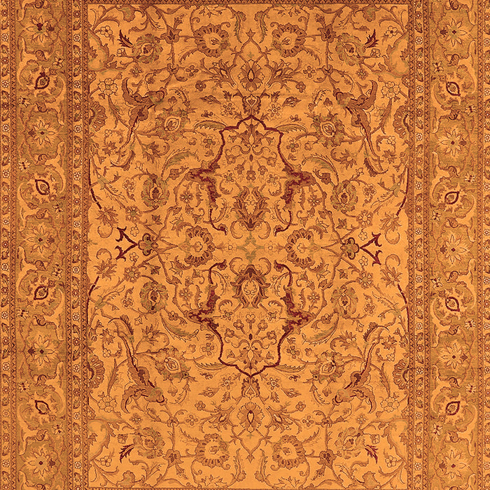 Machine Washable Oriental Orange Industrial Area Rugs, wshurb3174org