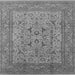 Square Oriental Gray Industrial Rug, urb3174gry