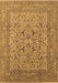 Oriental Brown Industrial Rug, urb3174brn