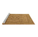 Sideview of Machine Washable Oriental Brown Industrial Rug, wshurb3174brn