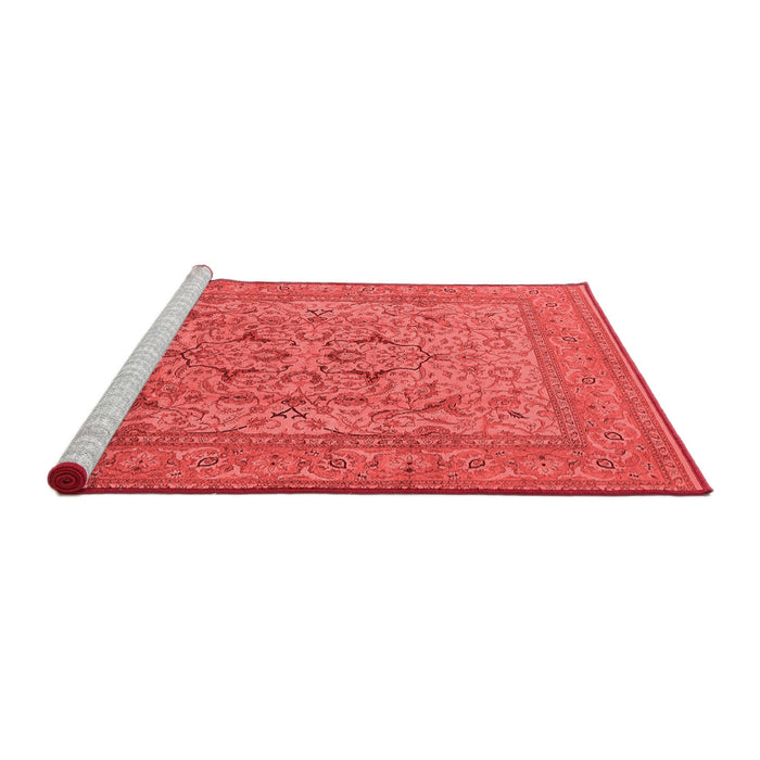 Industrial Red Washable Rugs