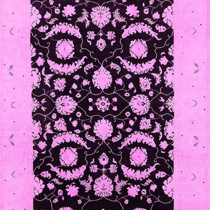 Oriental Pink Industrial Rug, urb3175pnk