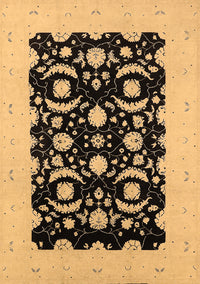 Oriental Brown Industrial Rug, urb3175brn