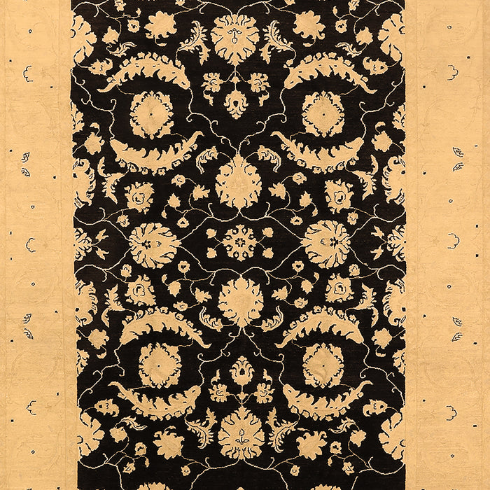 Oriental Brown Industrial Rug, urb3175brn