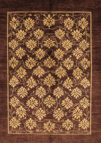 Oriental Brown Industrial Rug, urb3176brn