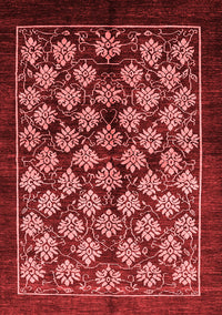 Oriental Red Industrial Rug, urb3176red