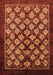 Oriental Orange Industrial Rug, urb3176org