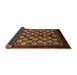 Sideview of Oriental Brown Industrial Rug, urb3176brn