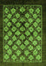 Oriental Green Industrial Rug, urb3176grn