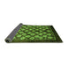 Sideview of Oriental Green Industrial Rug, urb3176grn