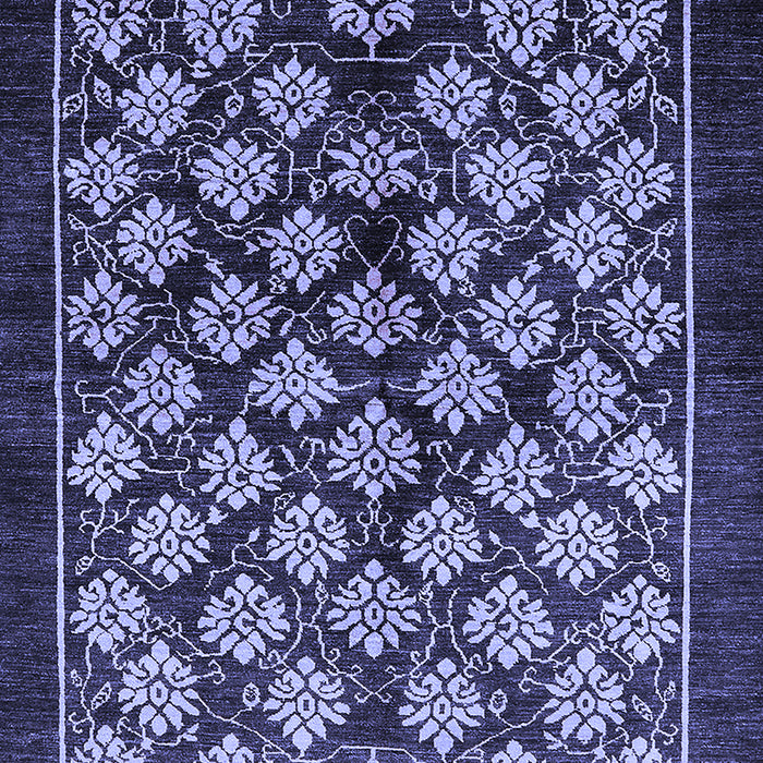 Oriental Blue Industrial Rug, urb3176blu