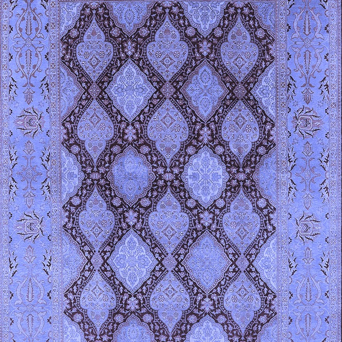 Oriental Blue Industrial Rug, urb3177blu