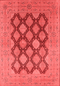 Oriental Red Industrial Rug, urb3177red