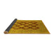 Sideview of Oriental Yellow Industrial Rug, urb3177yw