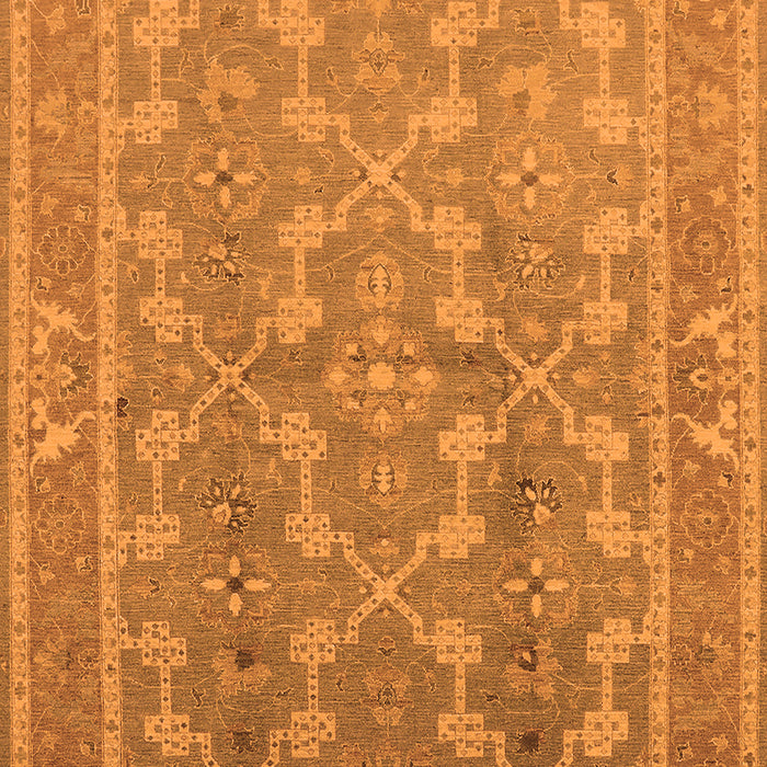 Oriental Orange Industrial Rug, urb3178org