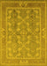 Oriental Yellow Industrial Rug, urb3178yw