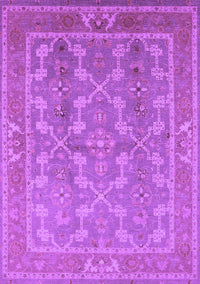 Oriental Purple Industrial Rug, urb3178pur