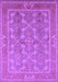 Oriental Purple Industrial Rug, urb3178pur