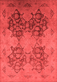 Oriental Red Industrial Rug, urb3179red