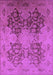 Machine Washable Oriental Purple Industrial Area Rugs, wshurb3179pur