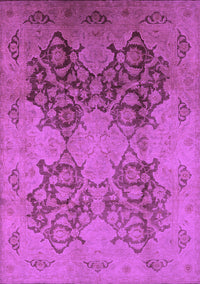 Oriental Purple Industrial Rug, urb3179pur