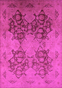 Oriental Pink Industrial Rug, urb3179pnk