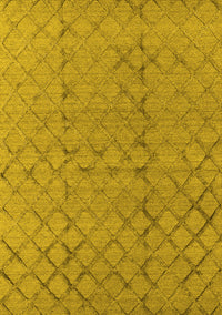 Oriental Yellow Industrial Rug, urb3180yw