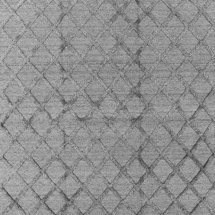 Machine Washable Oriental Gray Industrial Rug, wshurb3180gry