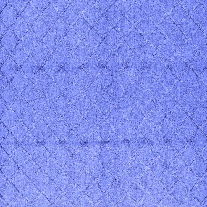 Square Oriental Blue Industrial Rug, urb3181blu