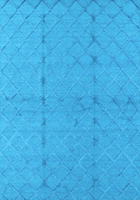 Oriental Light Blue Industrial Rug, urb3181lblu