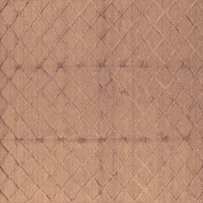 Square Oriental Brown Industrial Rug, urb3181brn