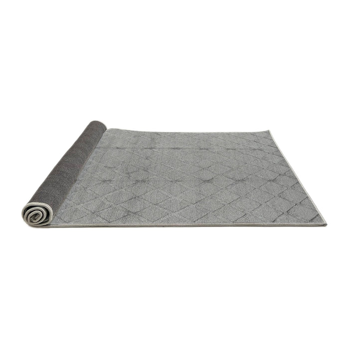 Sideview of Oriental Gray Industrial Rug, urb3181gry