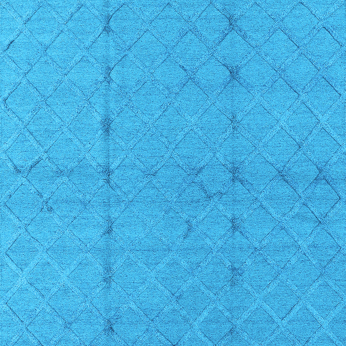 Machine Washable Oriental Light Blue Industrial Rug, wshurb3181lblu