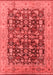 Oriental Red Industrial Area Rugs