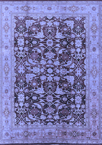 Oriental Blue Industrial Rug, urb3182blu