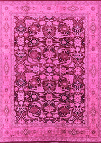 Oriental Pink Industrial Rug, urb3182pnk