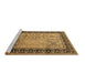 Sideview of Machine Washable Oriental Brown Industrial Rug, wshurb3183brn