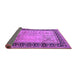 Sideview of Oriental Purple Industrial Rug, urb3183pur