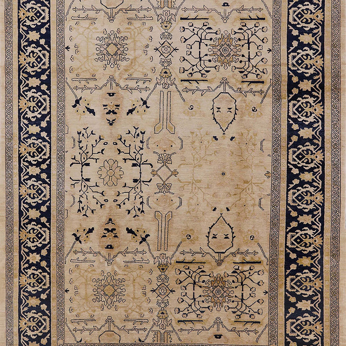 Mid-Century Modern Coffee Brown Oriental Rug, urb3183