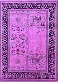 Oriental Purple Industrial Rug, urb3183pur