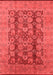 Oriental Red Industrial Area Rugs