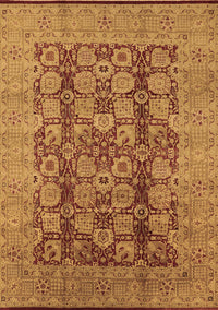 Oriental Brown Industrial Rug, urb3184brn